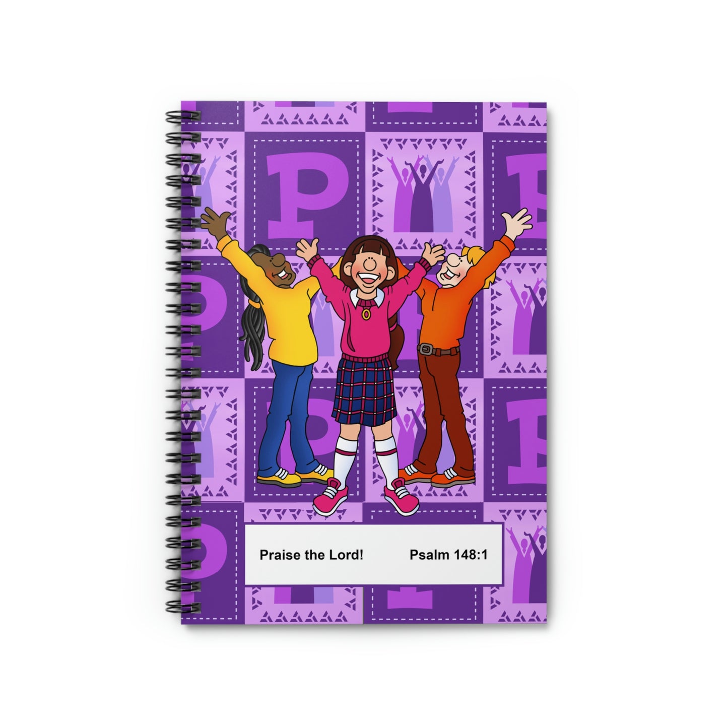 The Bible as Simple as ABC P Spiral Notebook - Ruled Line
