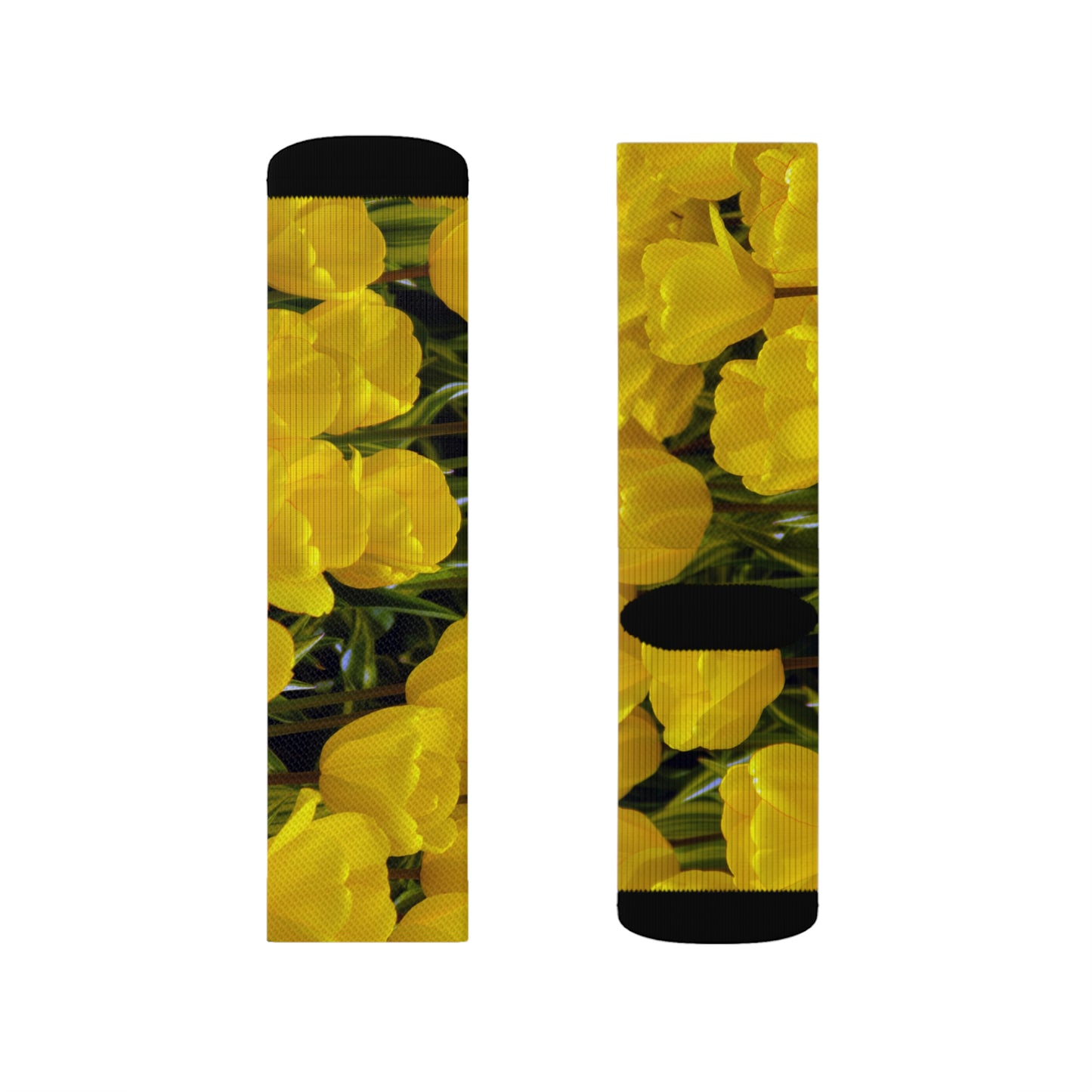 Flowers 16 Sublimation Socks