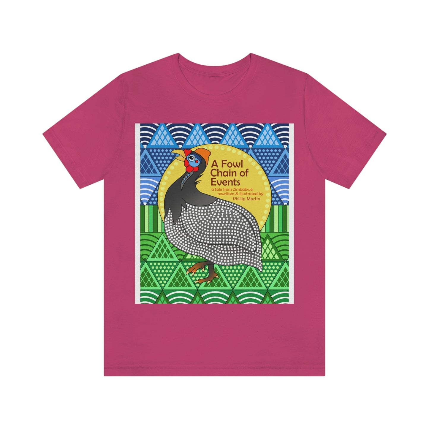 A Fowl Chain of Events Unisex Jersey Short Sleeve Tee