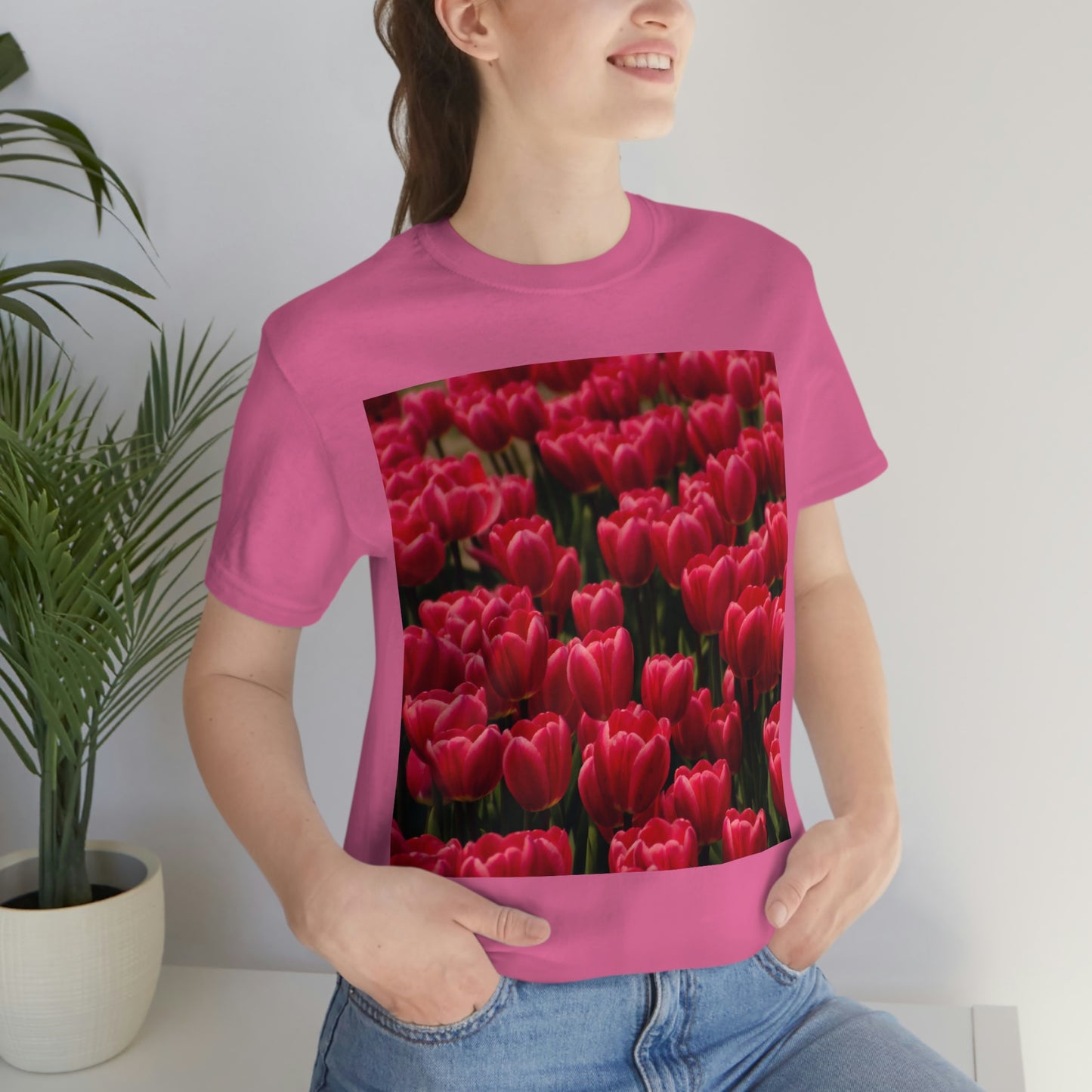 Flowers 15 Unisex Jersey Short Sleeve Tee