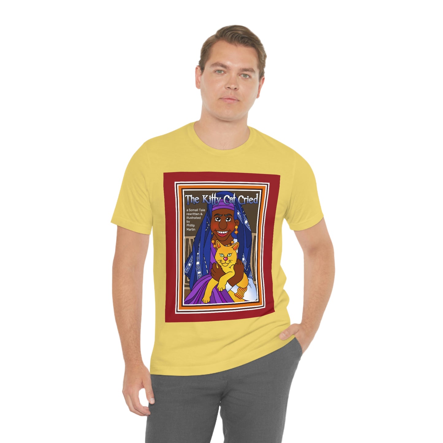 The Kitty Cat Cried Unisex Jersey Short Sleeve Tee