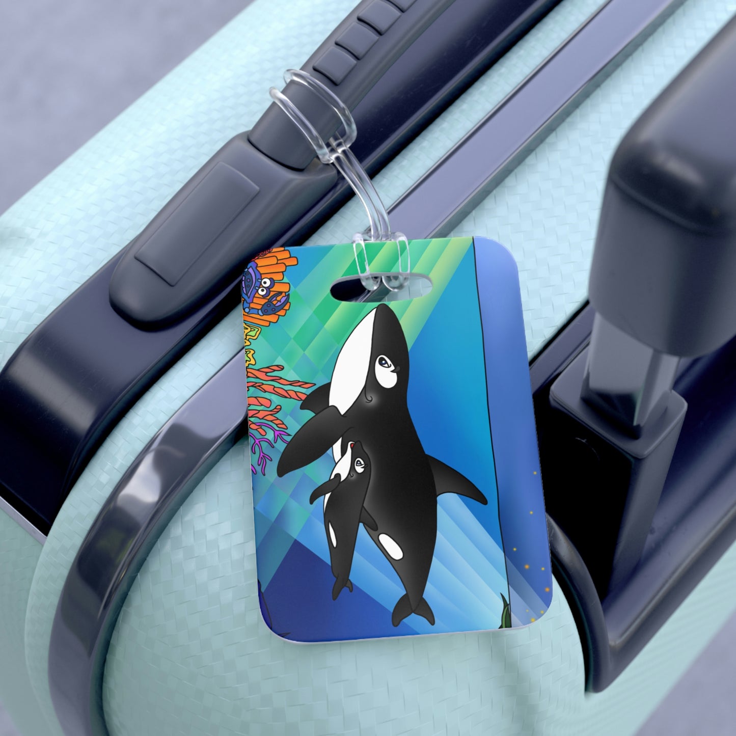 Orcas Bag Tag