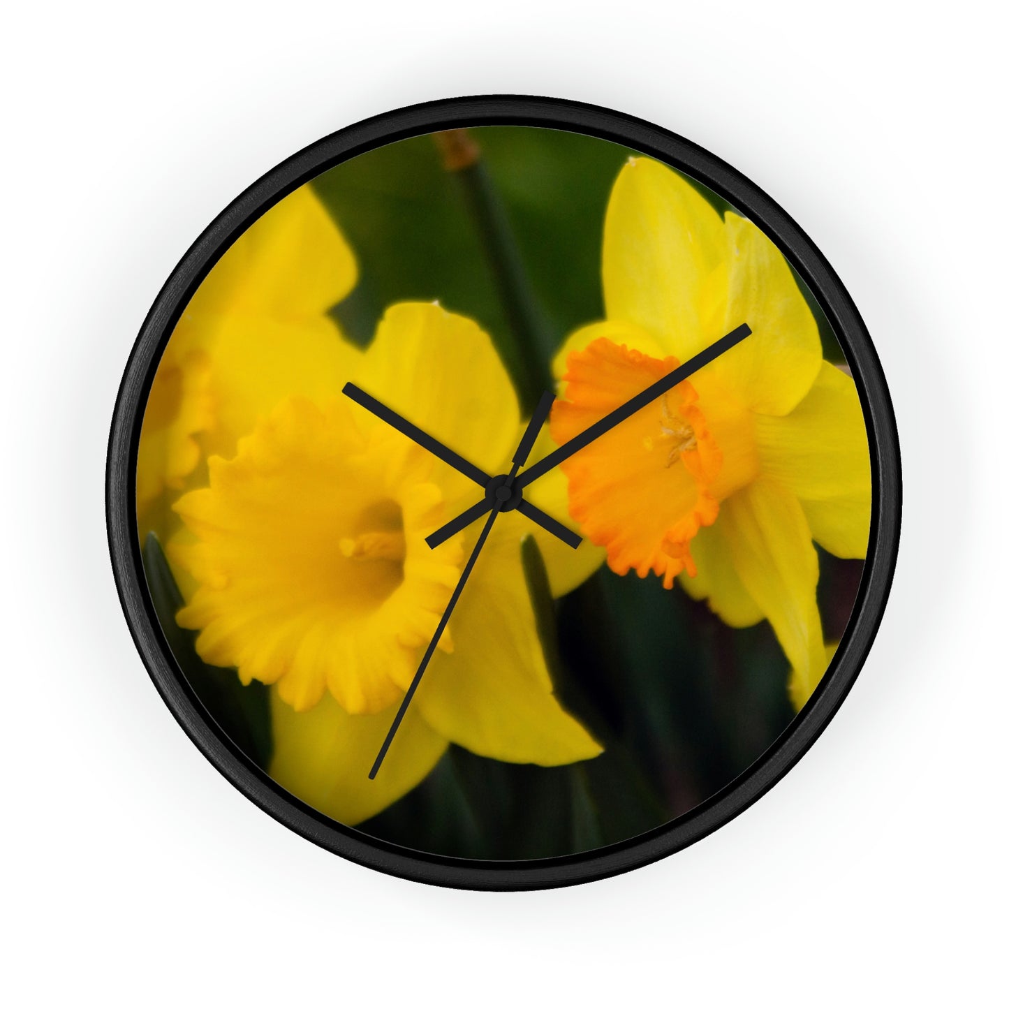 Flowers 10 Wall Clock