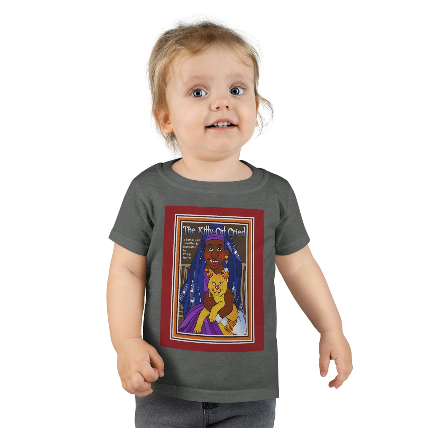 The Kitty Cat Cried Toddler T-shirt