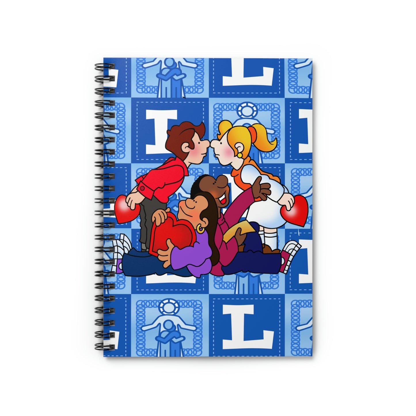 The Bible as Simple as ABC L Spiral Notebook - Ruled Line