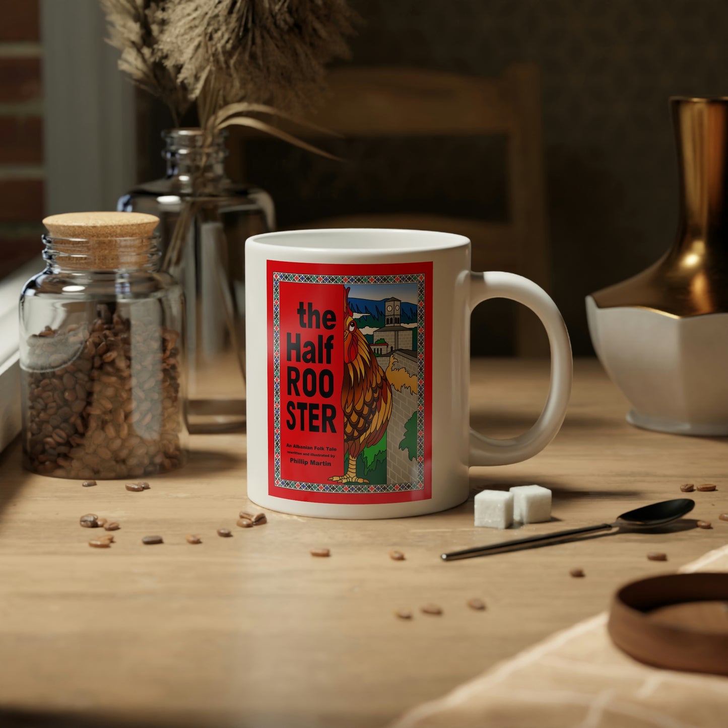 The Half Rooster Jumbo Mug, 20oz