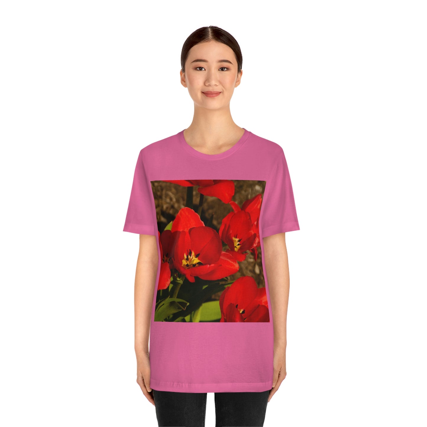 Flowers 05 Unisex Jersey Short Sleeve Tee