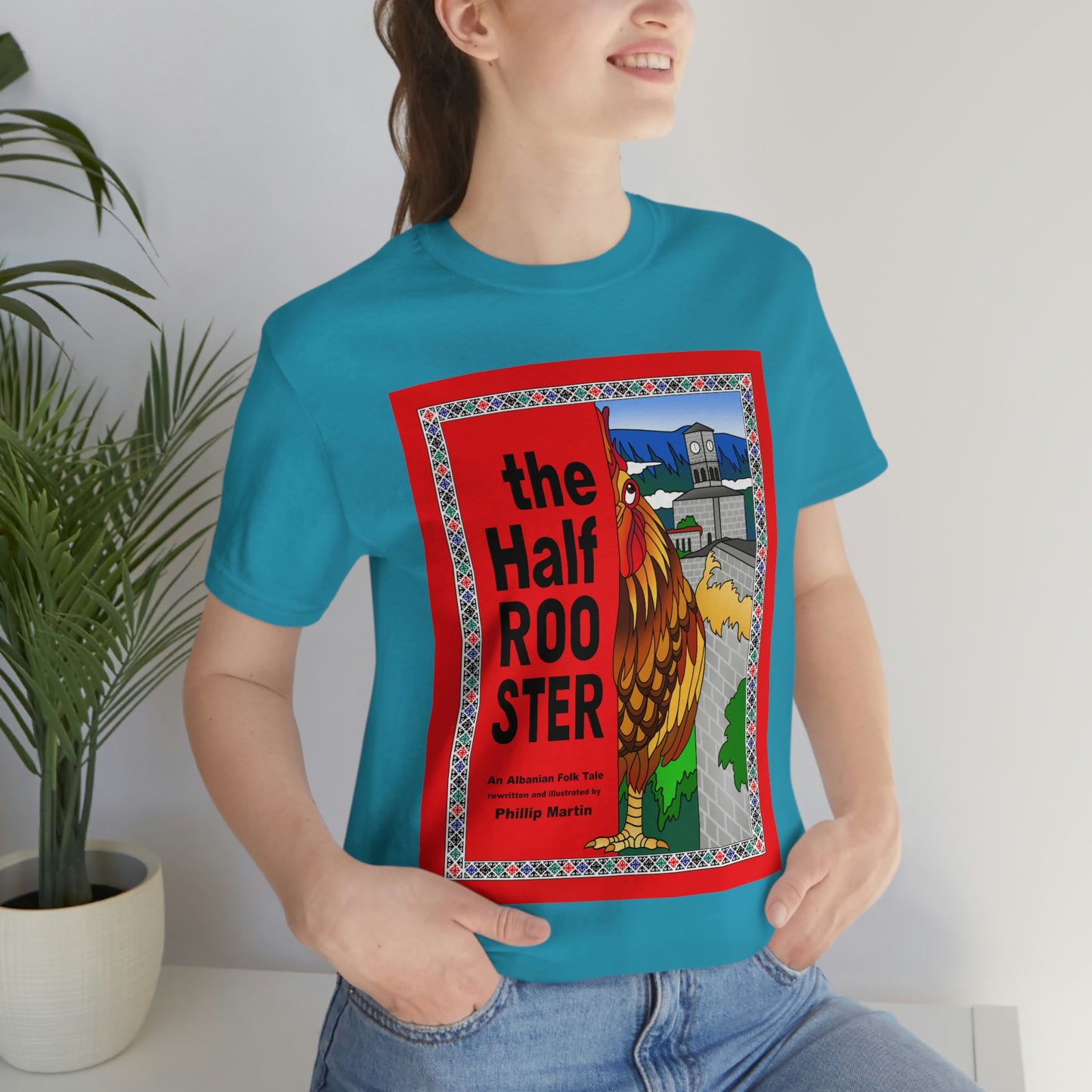 The Half Rooster Unisex Jersey Short Sleeve Tee