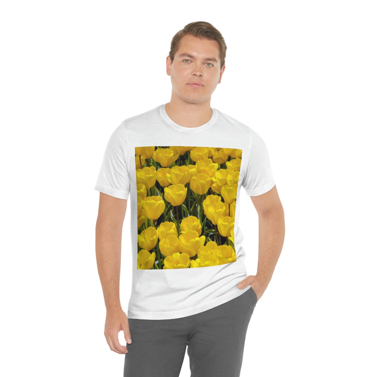 Flowers 23 Unisex Jersey Short Sleeve Tee
