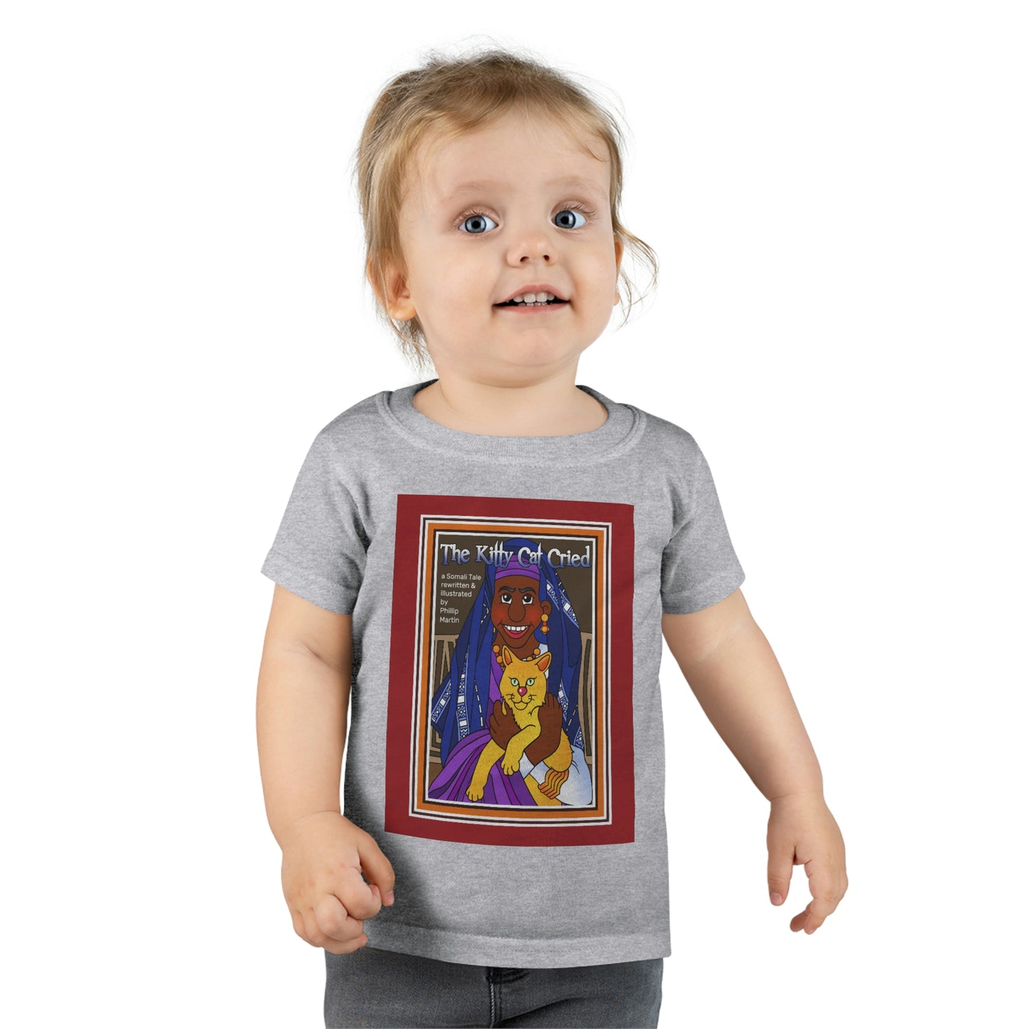 The Kitty Cat Cried Toddler T-shirt