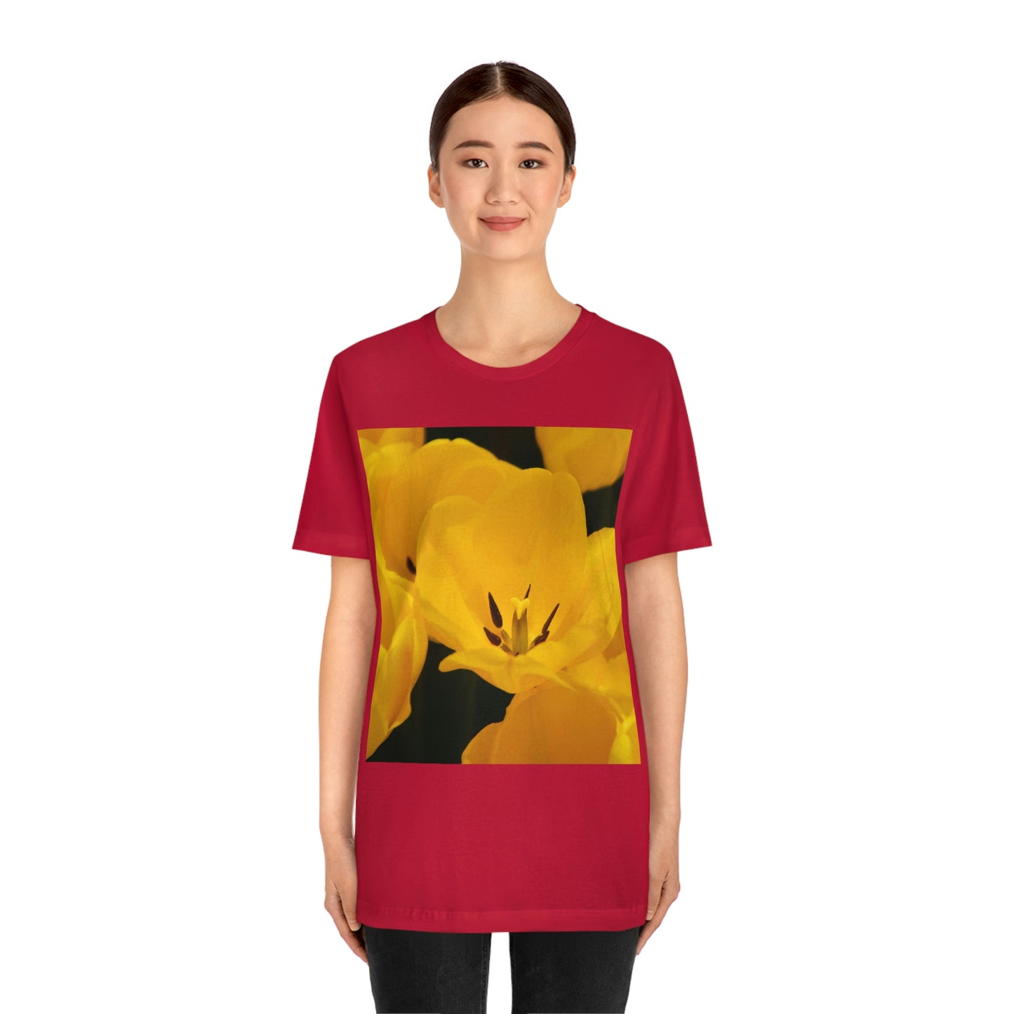 Flowers 16 Unisex Jersey Short Sleeve Tee