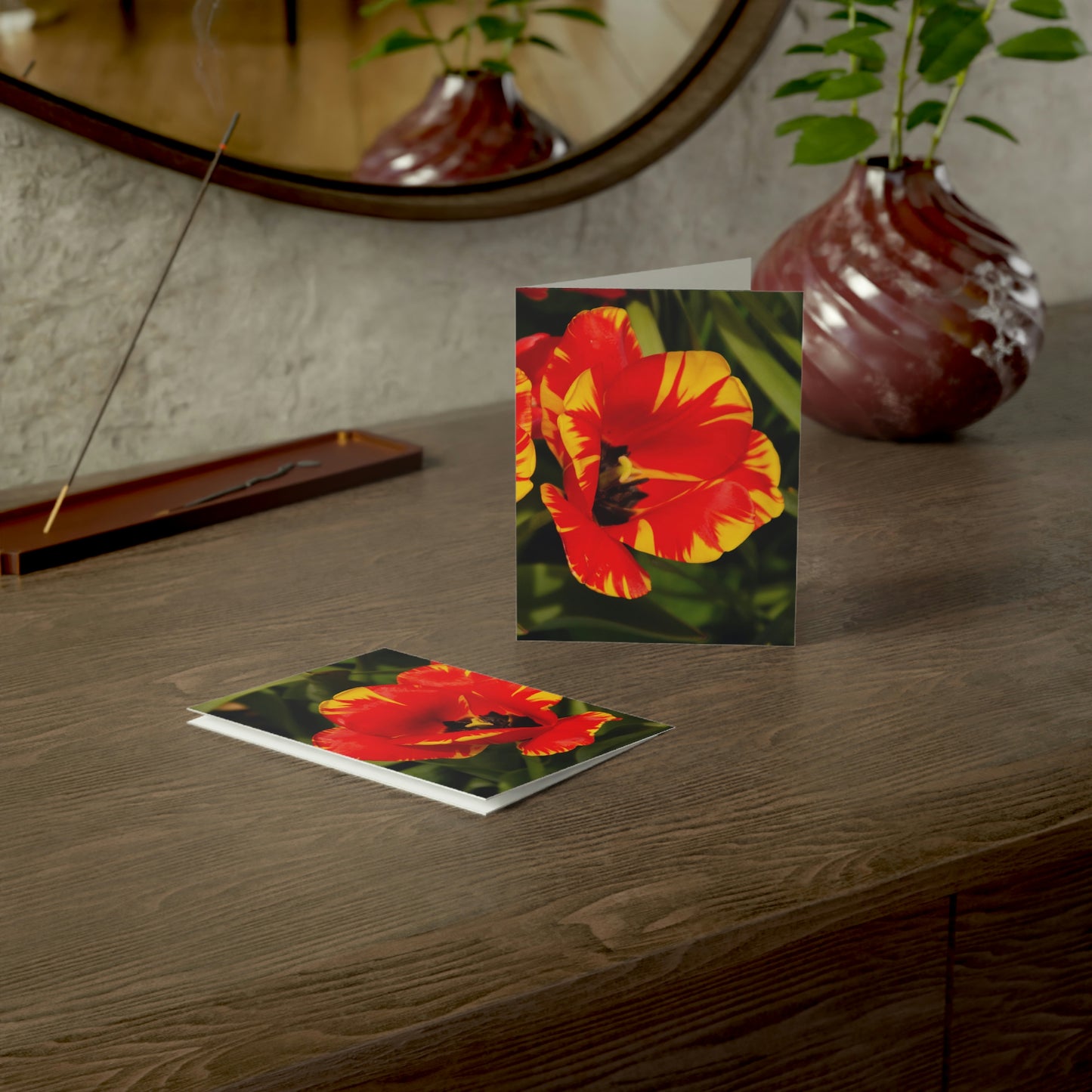 Flowers 09 Greeting Cards (1, 10, 30, and 50pcs)