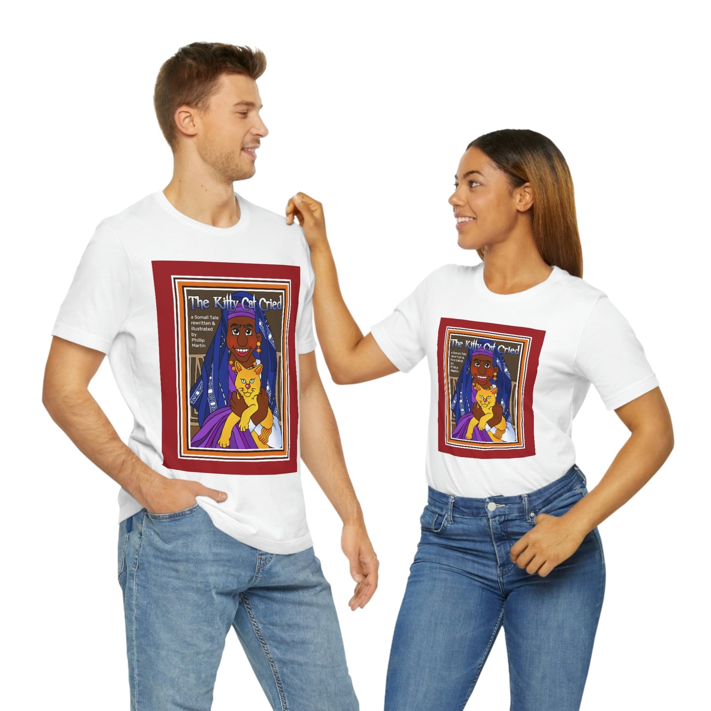 The Kitty Cat Cried Unisex Jersey Short Sleeve Tee