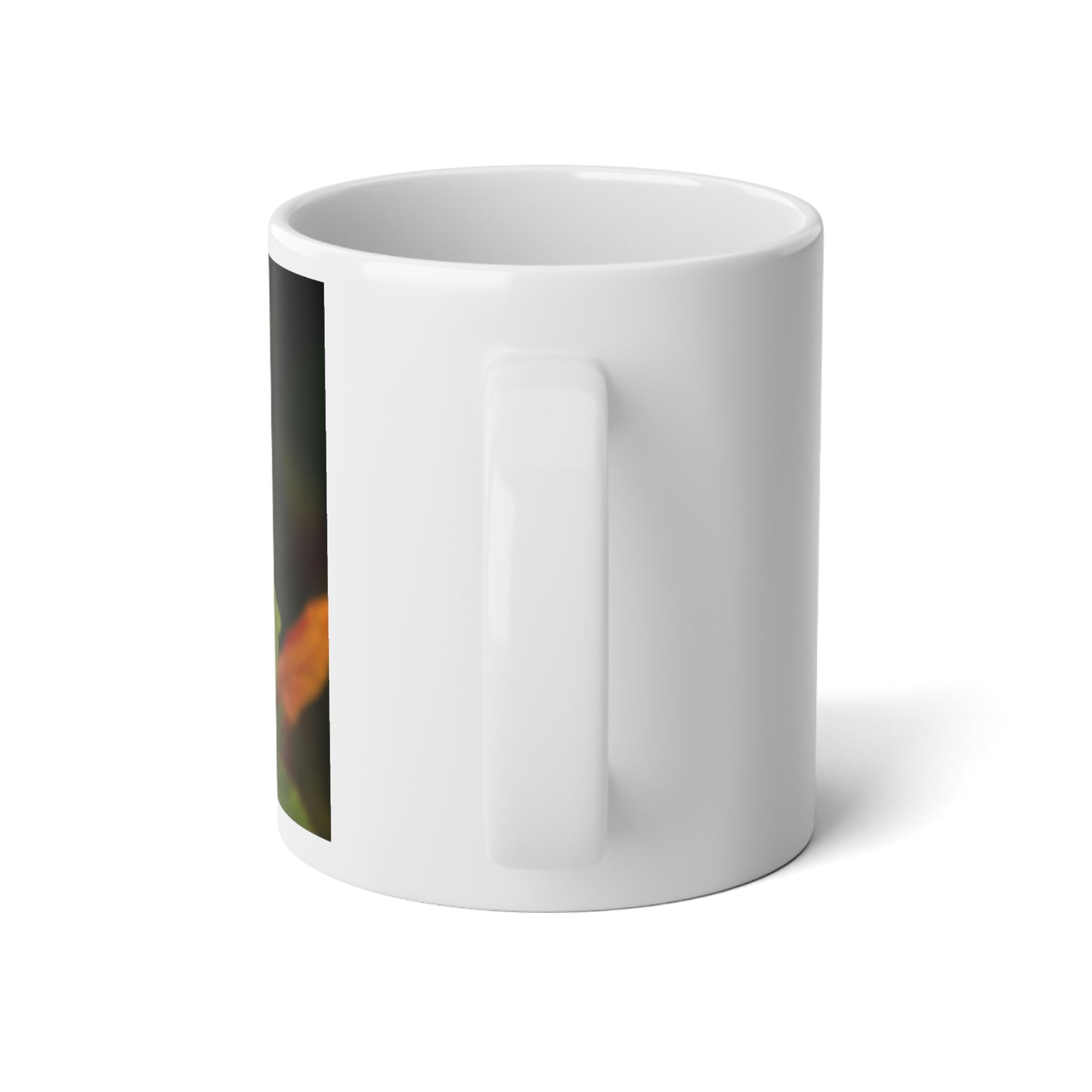 Flowers 32 Jumbo Mug, 20oz
