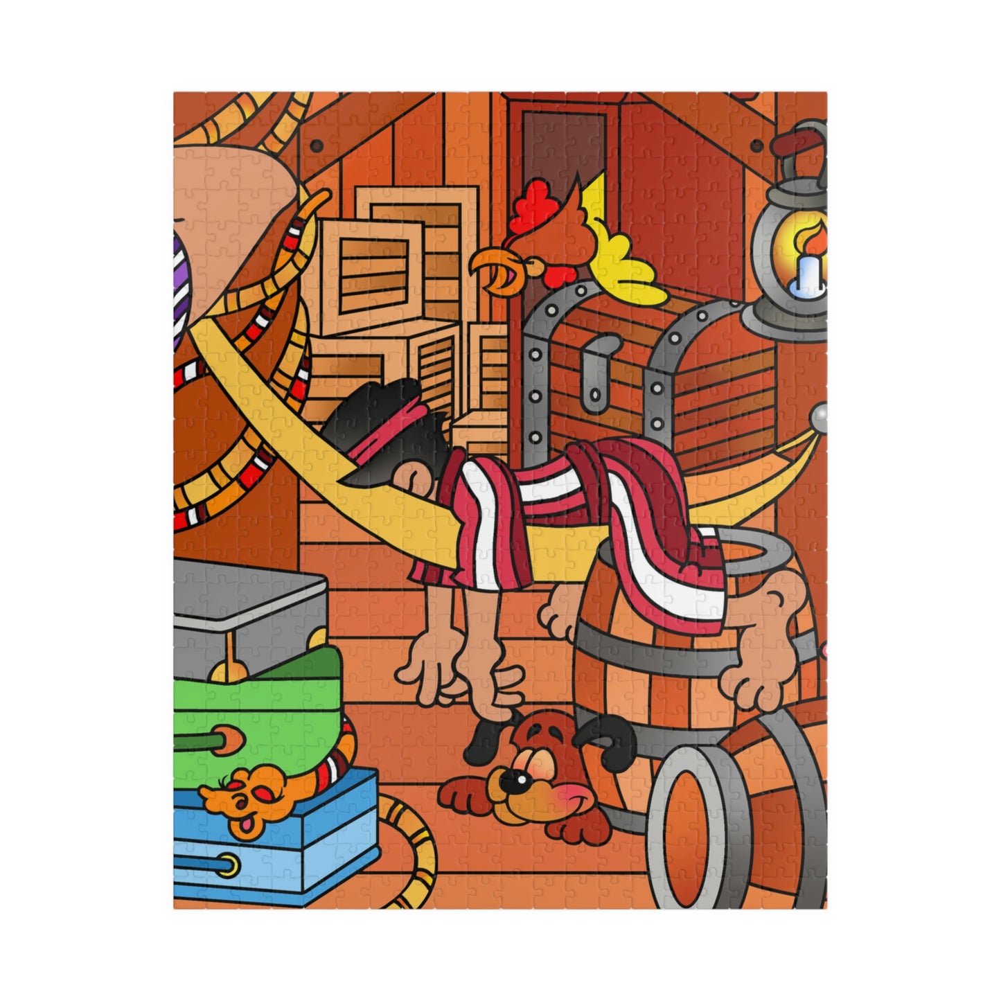 The Story of Jonah! Puzzle (110, 252, 500, 1014-piece)