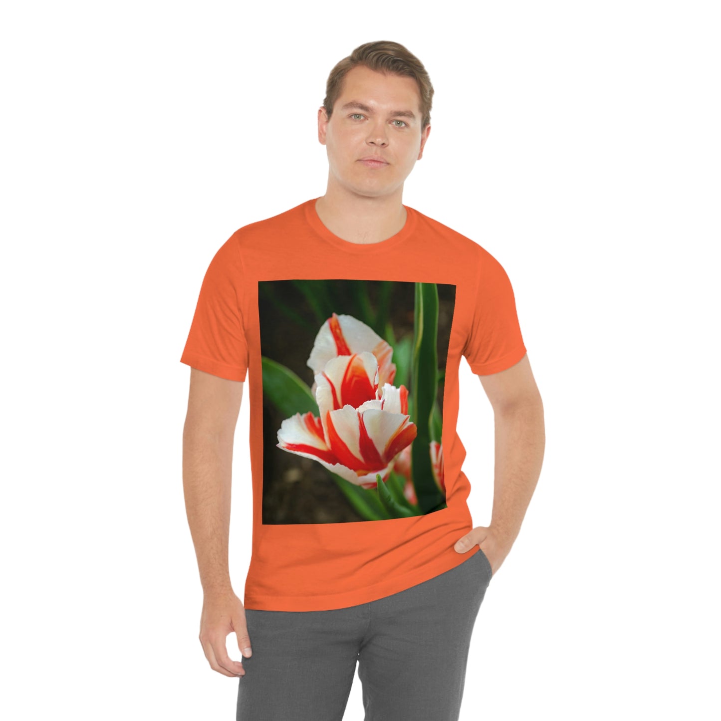 Flowers 06 Unisex Jersey Short Sleeve Tee