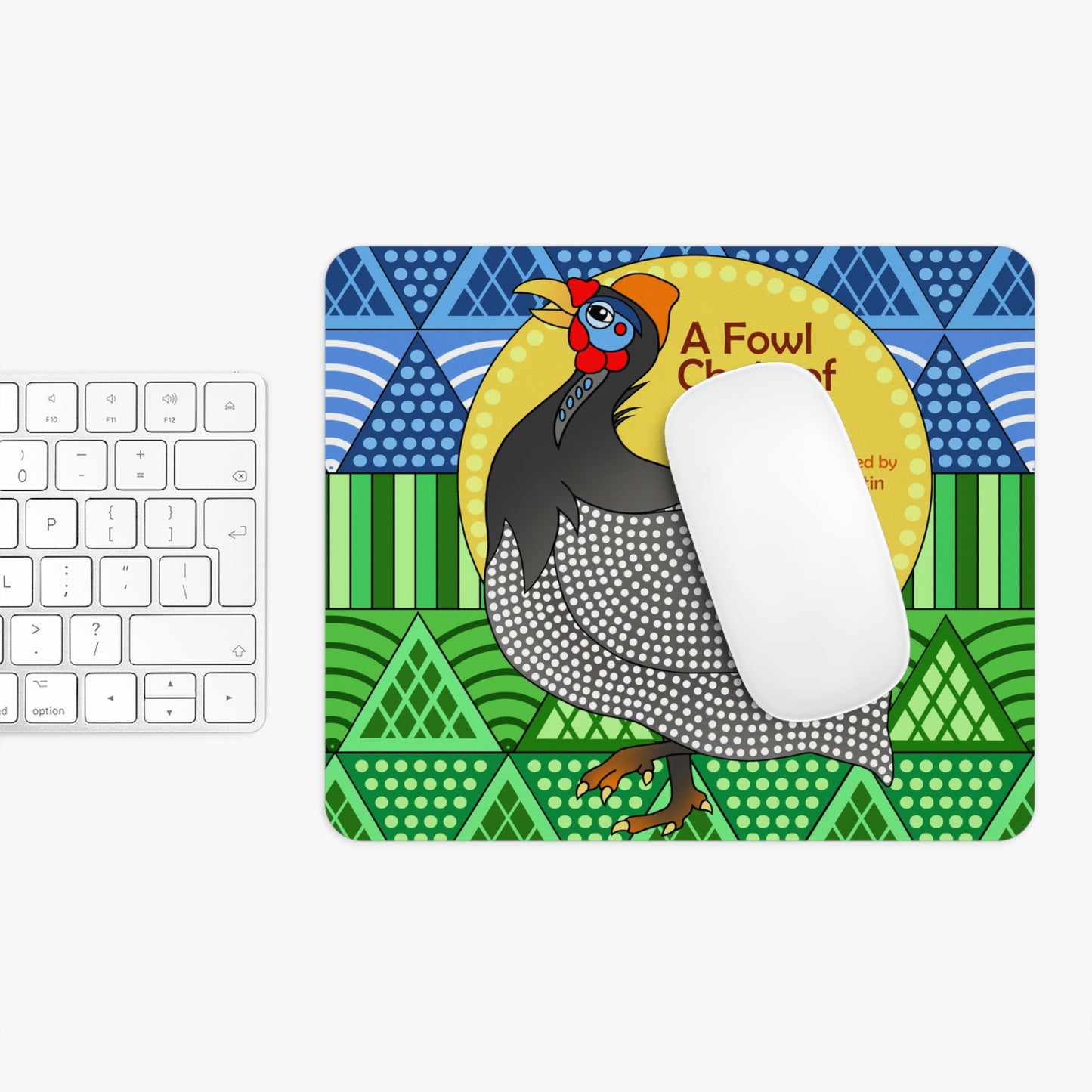 A Fowl Chain of Events Mouse Pad