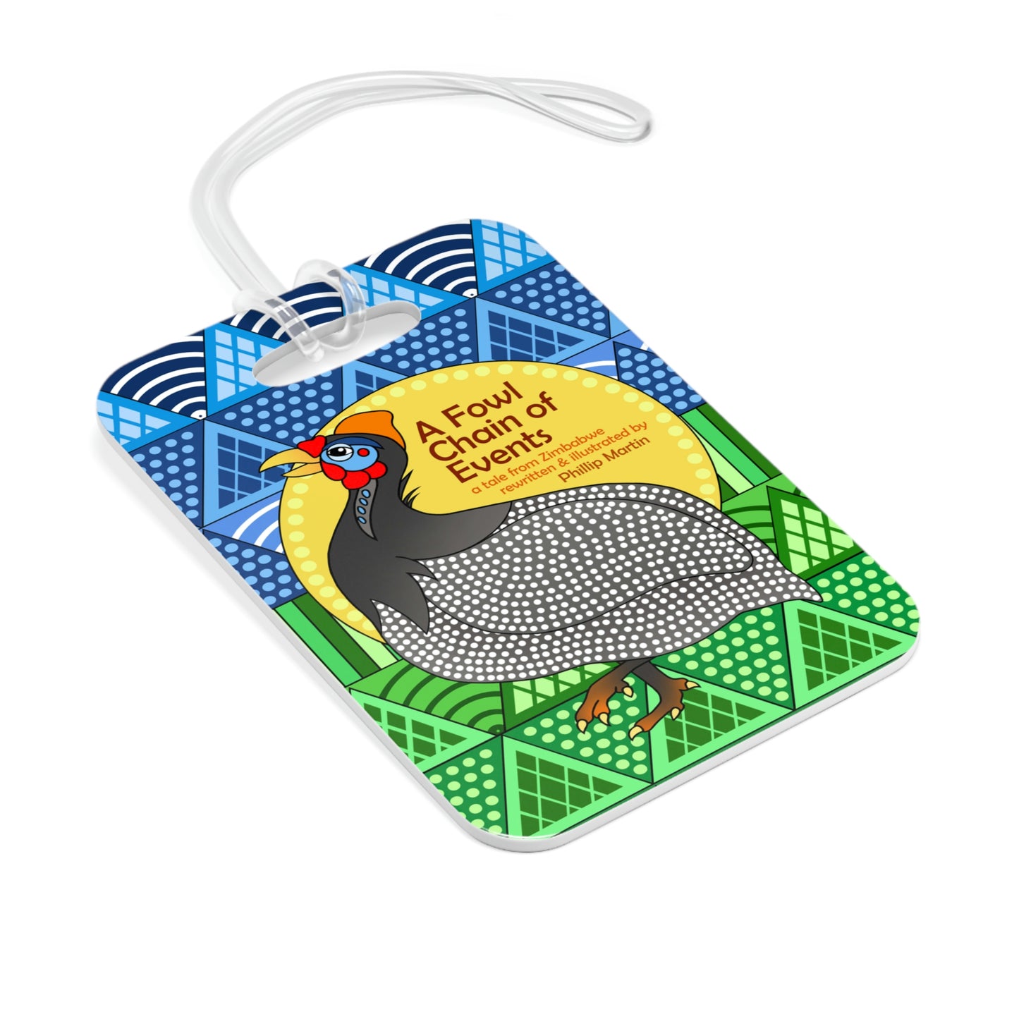 A Fowl Chain of Events Bag Tag