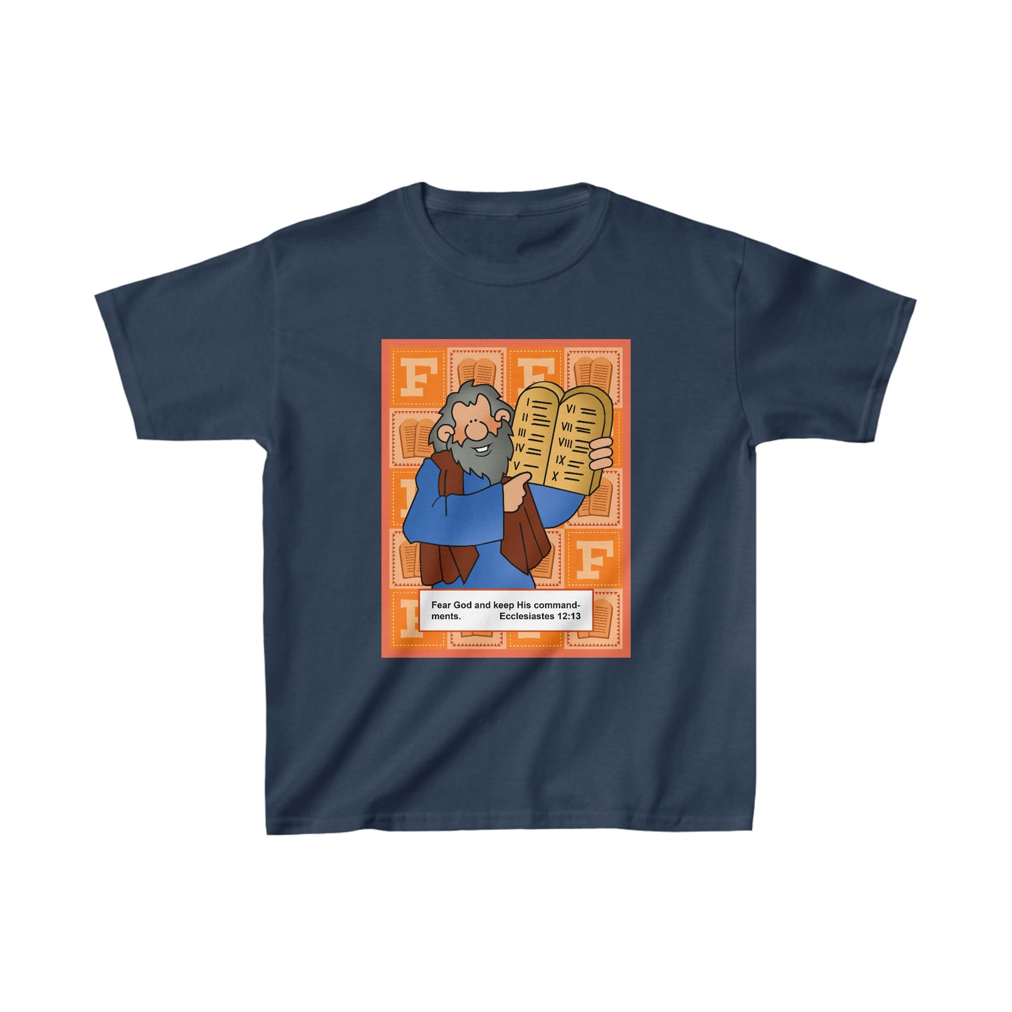 The Bible as Simple as ABC F Kids Heavy Cotton™ Tee