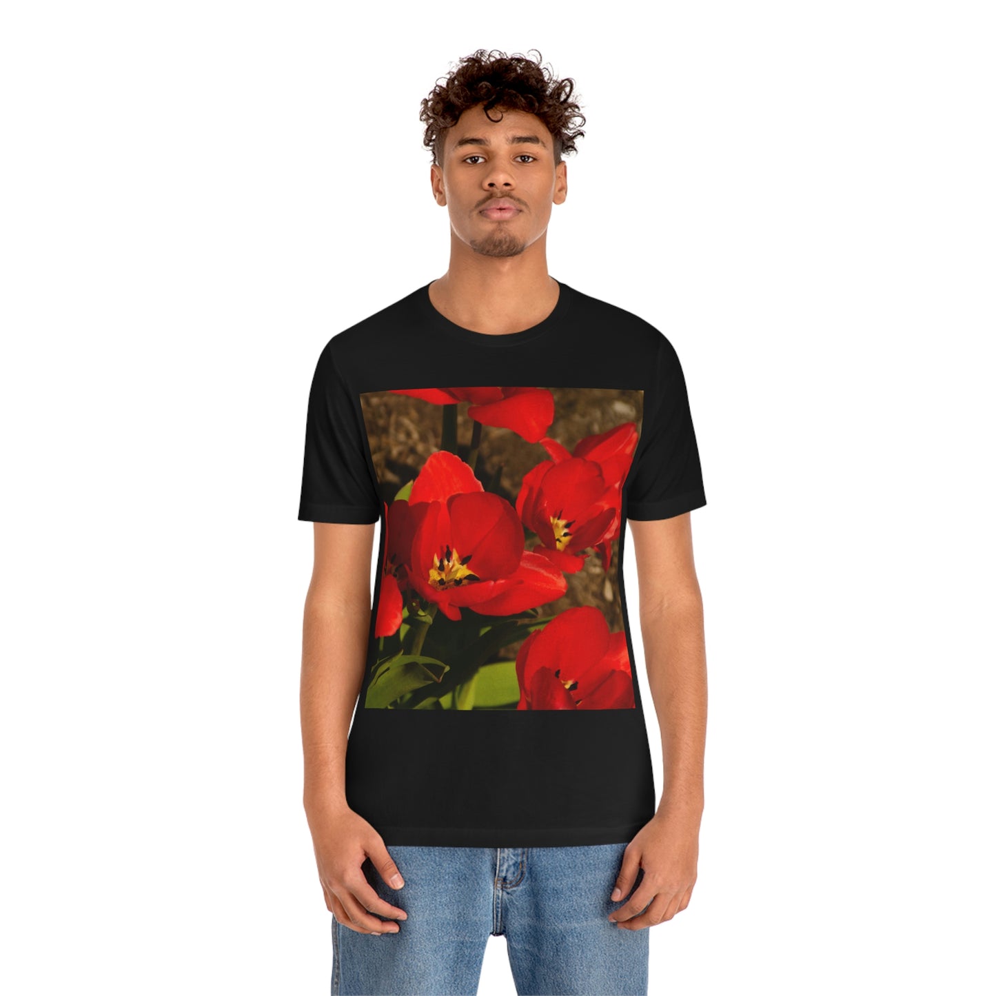 Flowers 05 Unisex Jersey Short Sleeve Tee