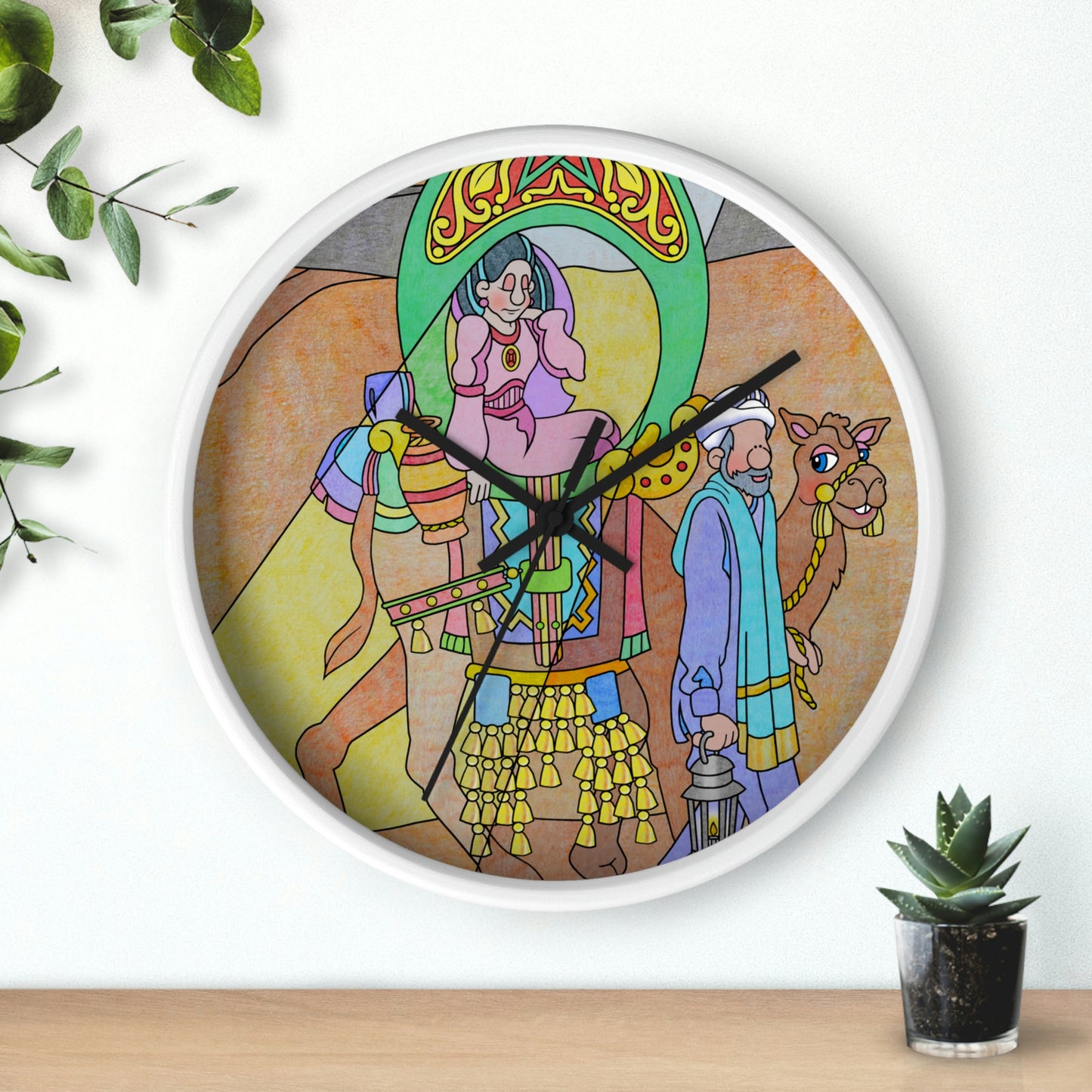 The Stone at the Door! Wall Clock
