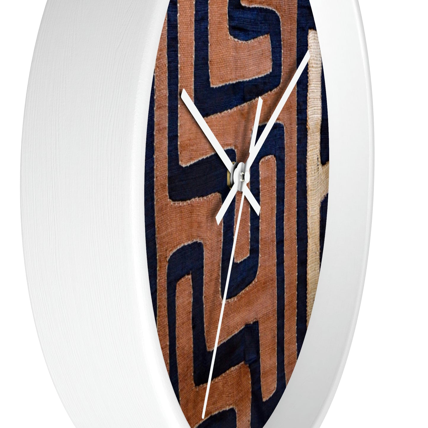 A Show of Hands Fabric Wall Clock