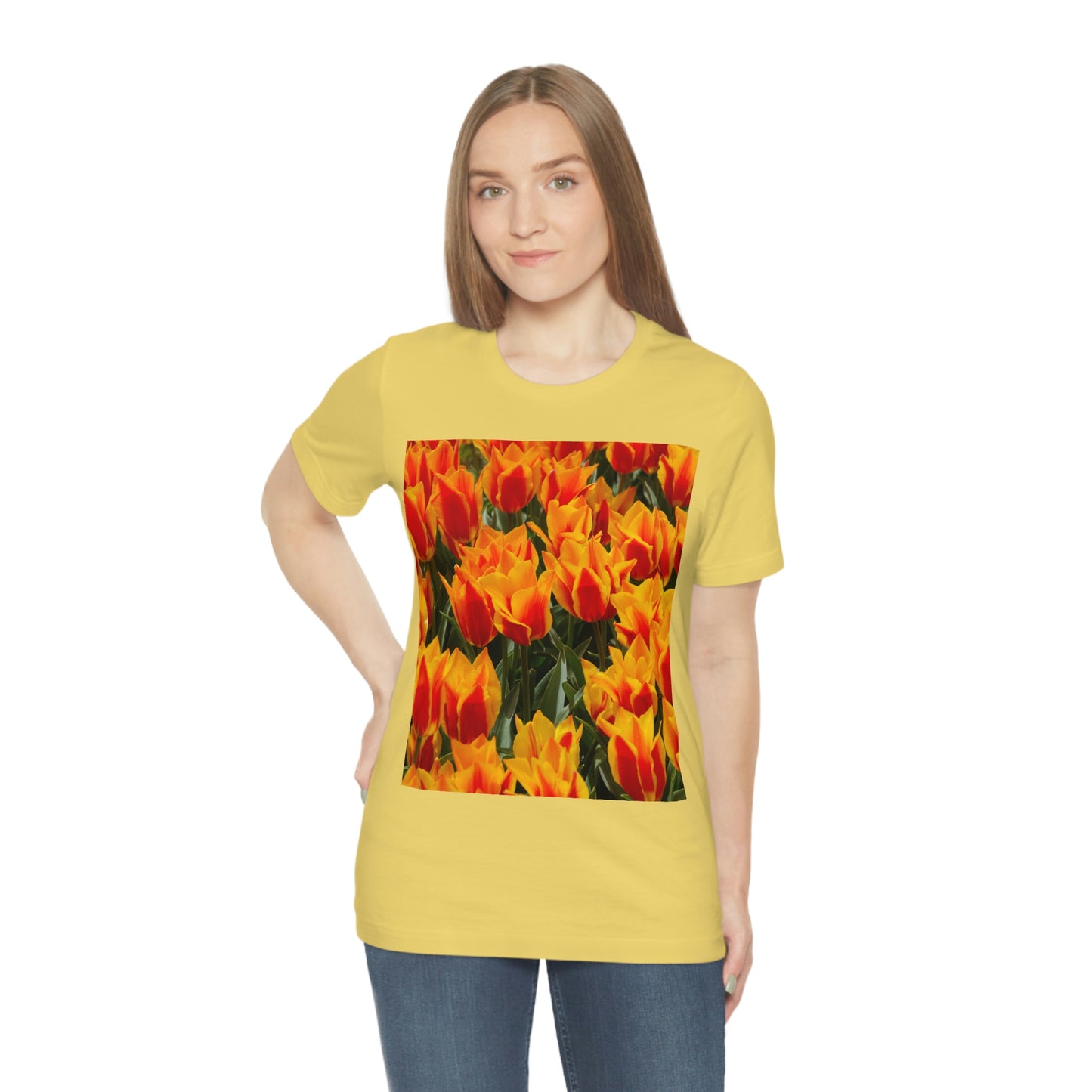 Flowers 18 Unisex Jersey Short Sleeve Tee