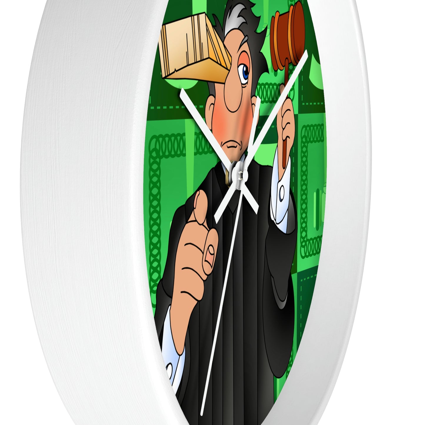 The Bible as Simple as ABC J Wall Clock