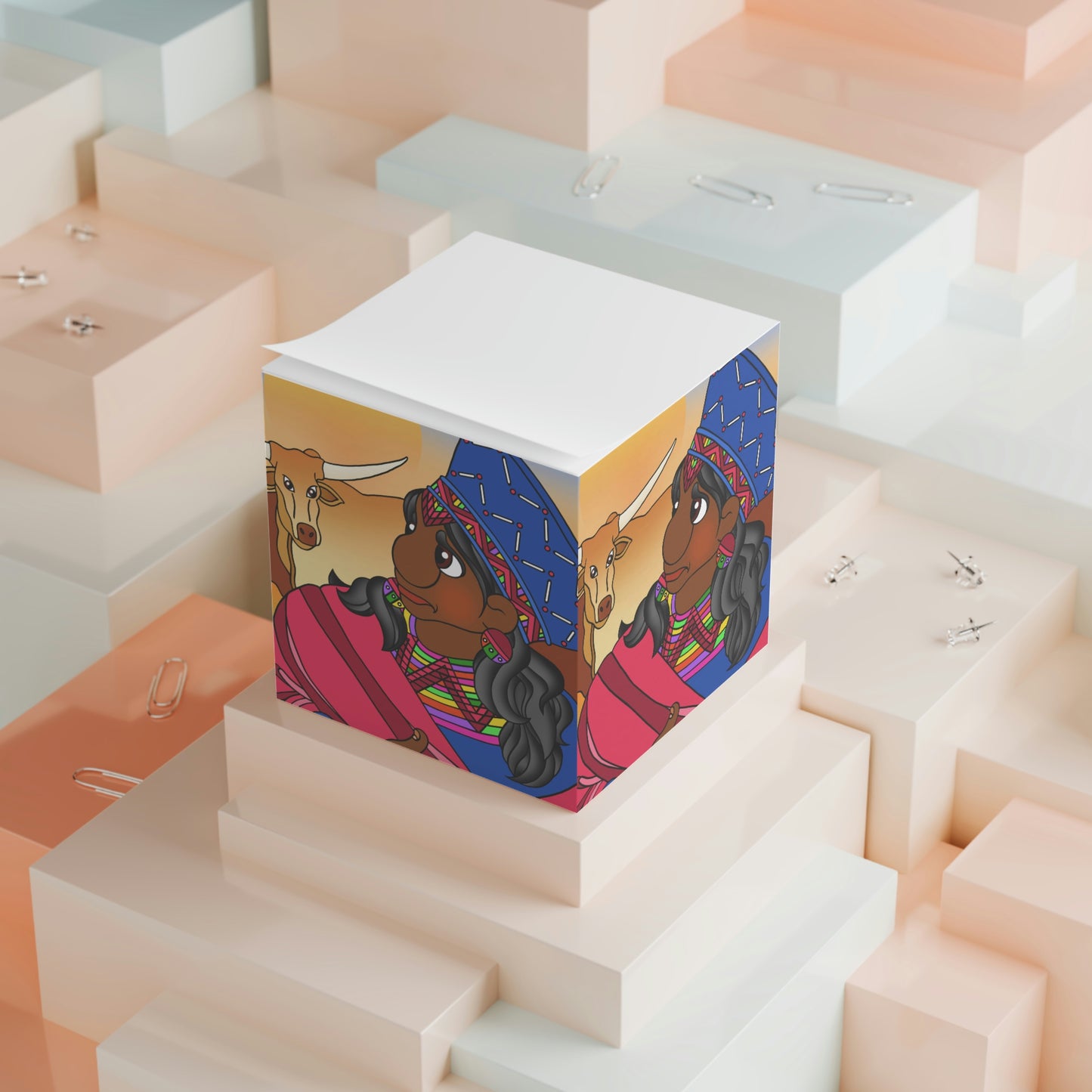 Once Upon Southern Africa Note Cube