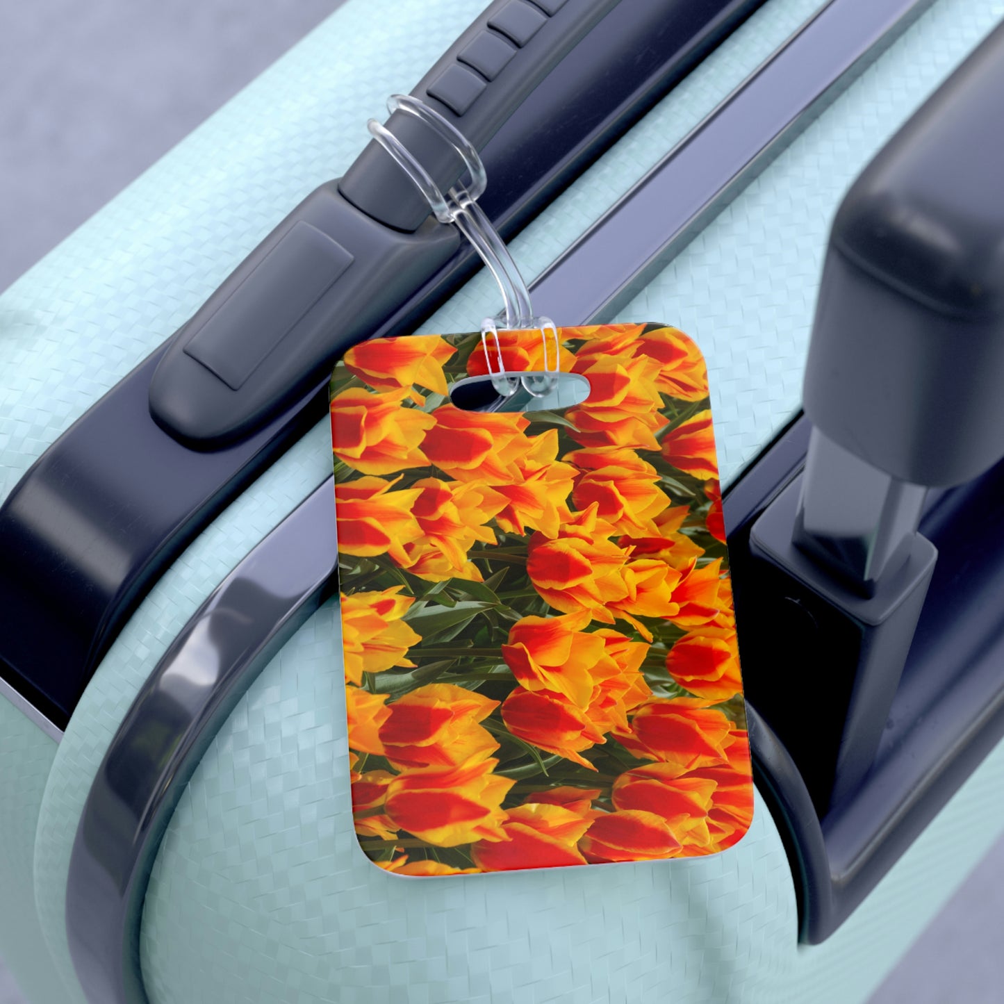Flowers 18 Bag Tag