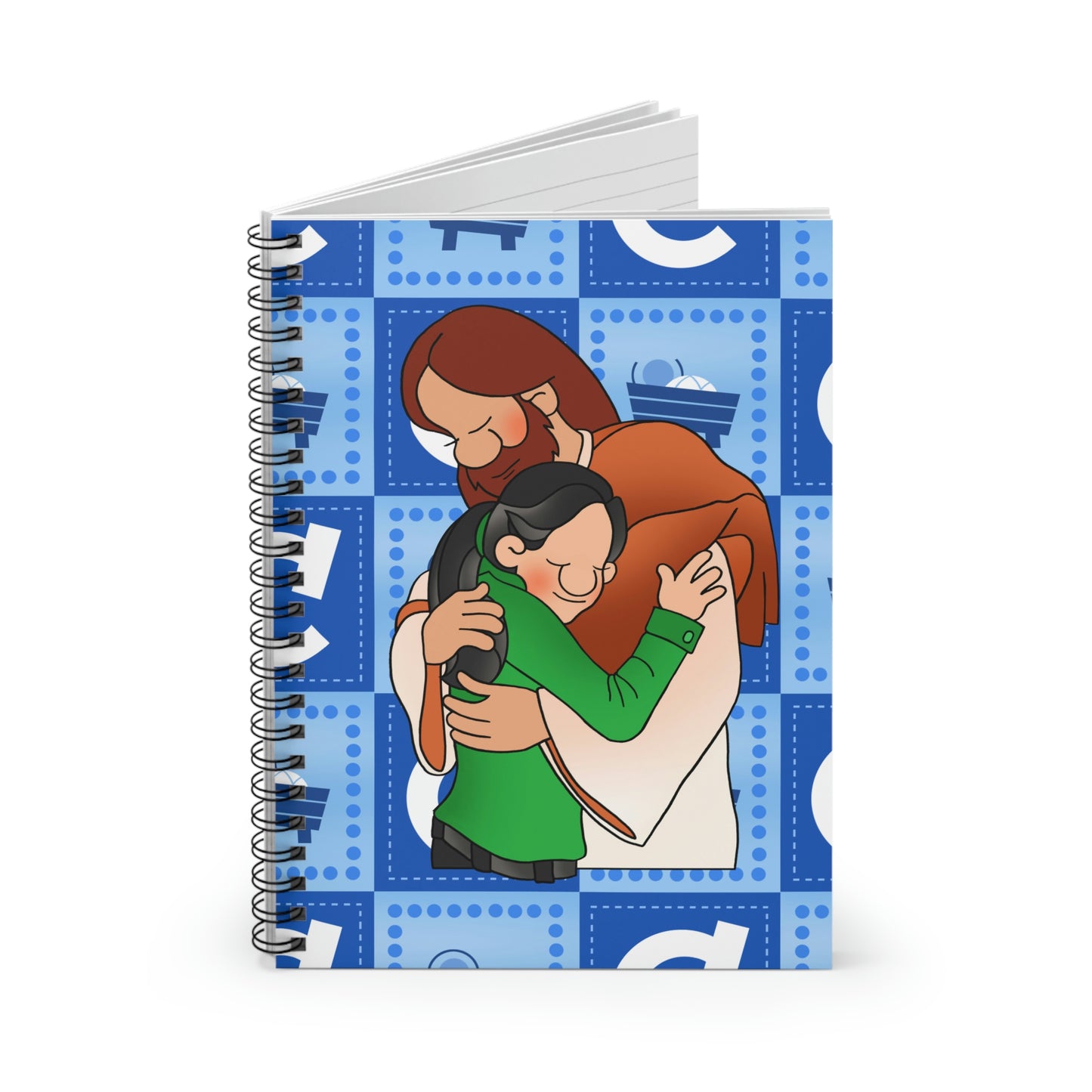 The Bible as Simple as ABC C Spiral Notebook - Ruled Line