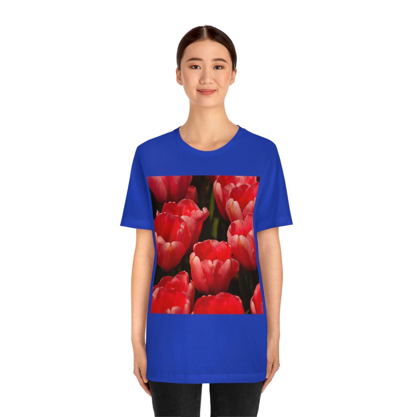 Flowers 09 Unisex Jersey Short Sleeve Tee