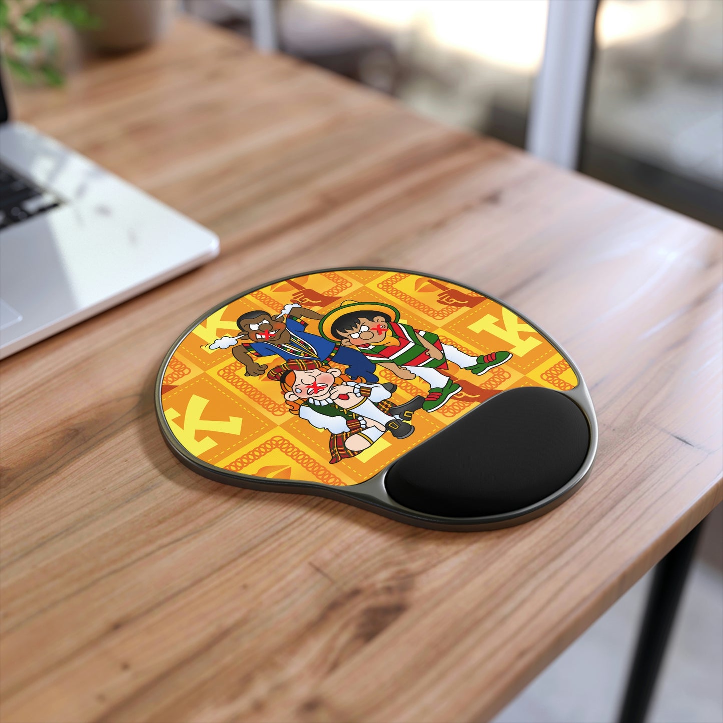 The Bible as Simple as ABC K Mouse Pad With Wrist Rest