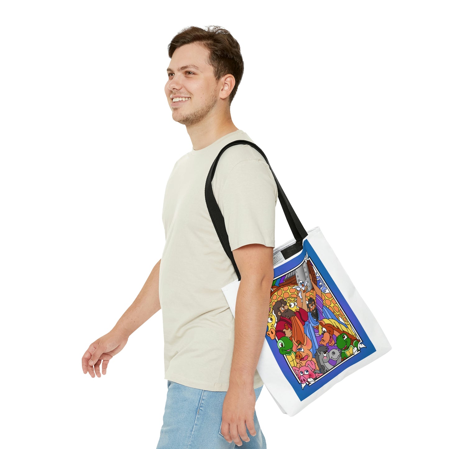 Hark and Harold Angel Sing! AOP Tote Bag