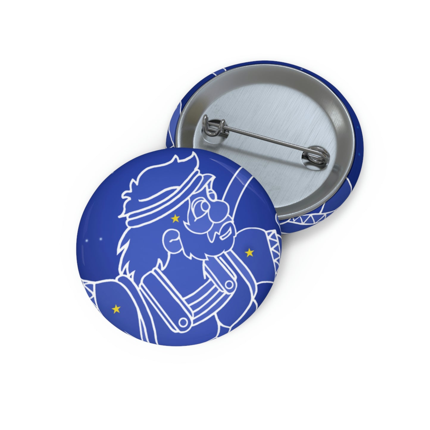 Triple Gratitude with Assorted Monsters!! Custom Pin Buttons