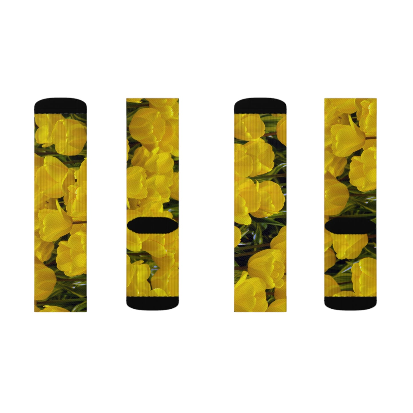Flowers 16 Sublimation Socks