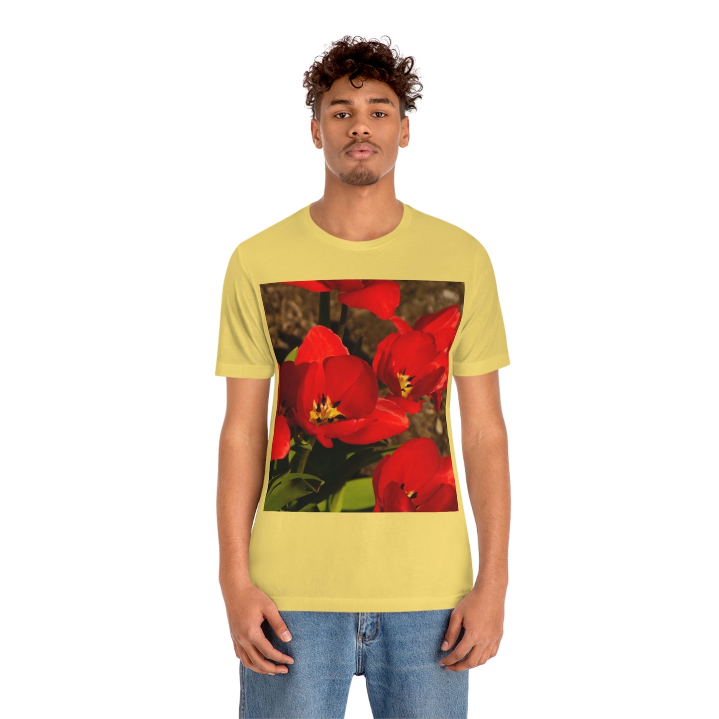 Flowers 05 Unisex Jersey Short Sleeve Tee