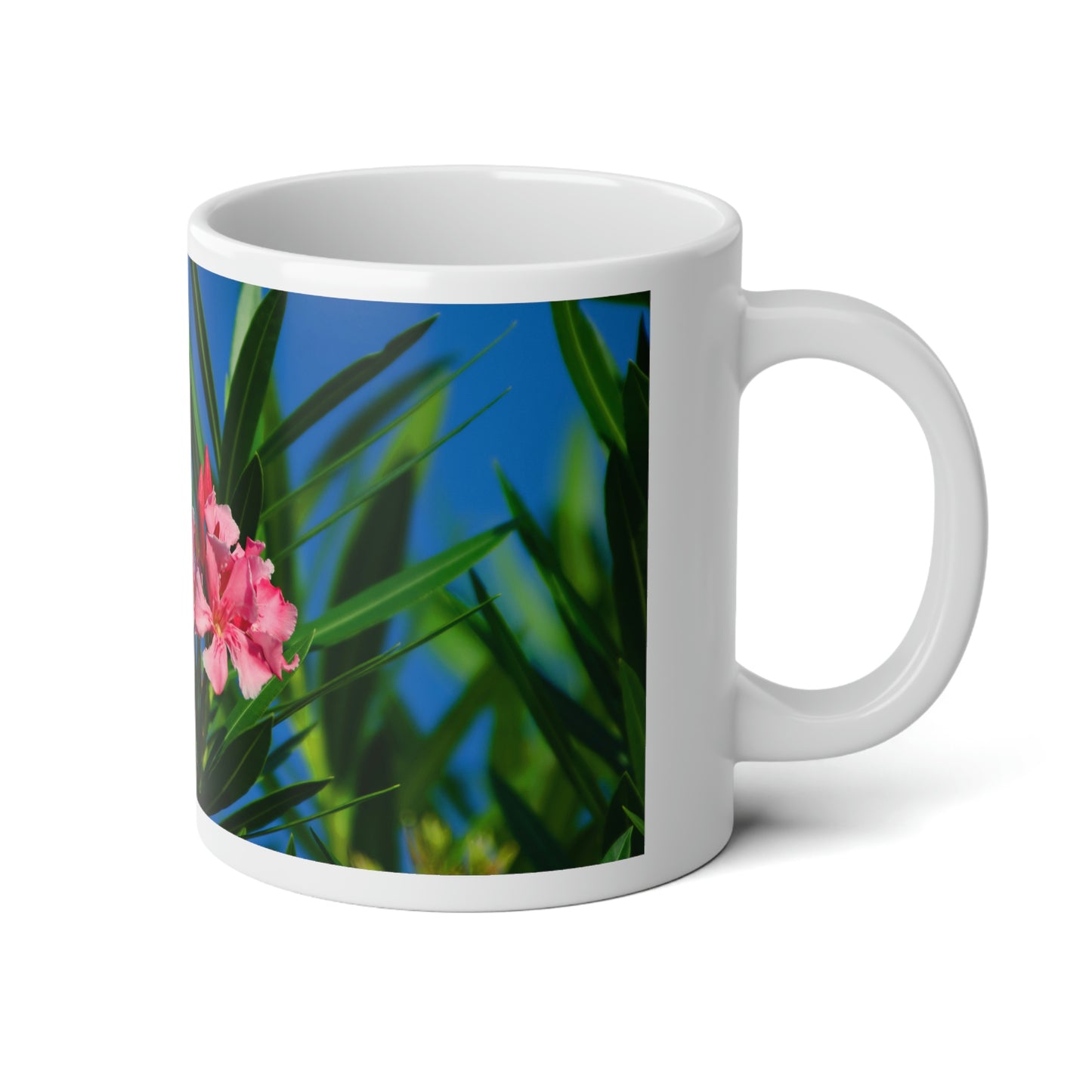 Flowers 30 Jumbo Mug, 20oz