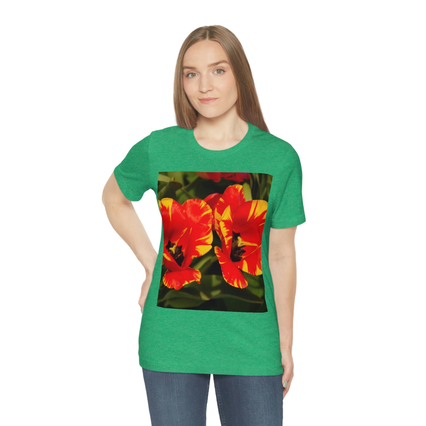 Flowers 12 Unisex Jersey Short Sleeve Tee