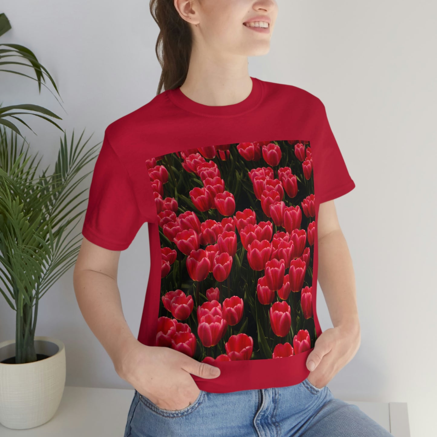 Flowers 24 Unisex Jersey Short Sleeve Tee