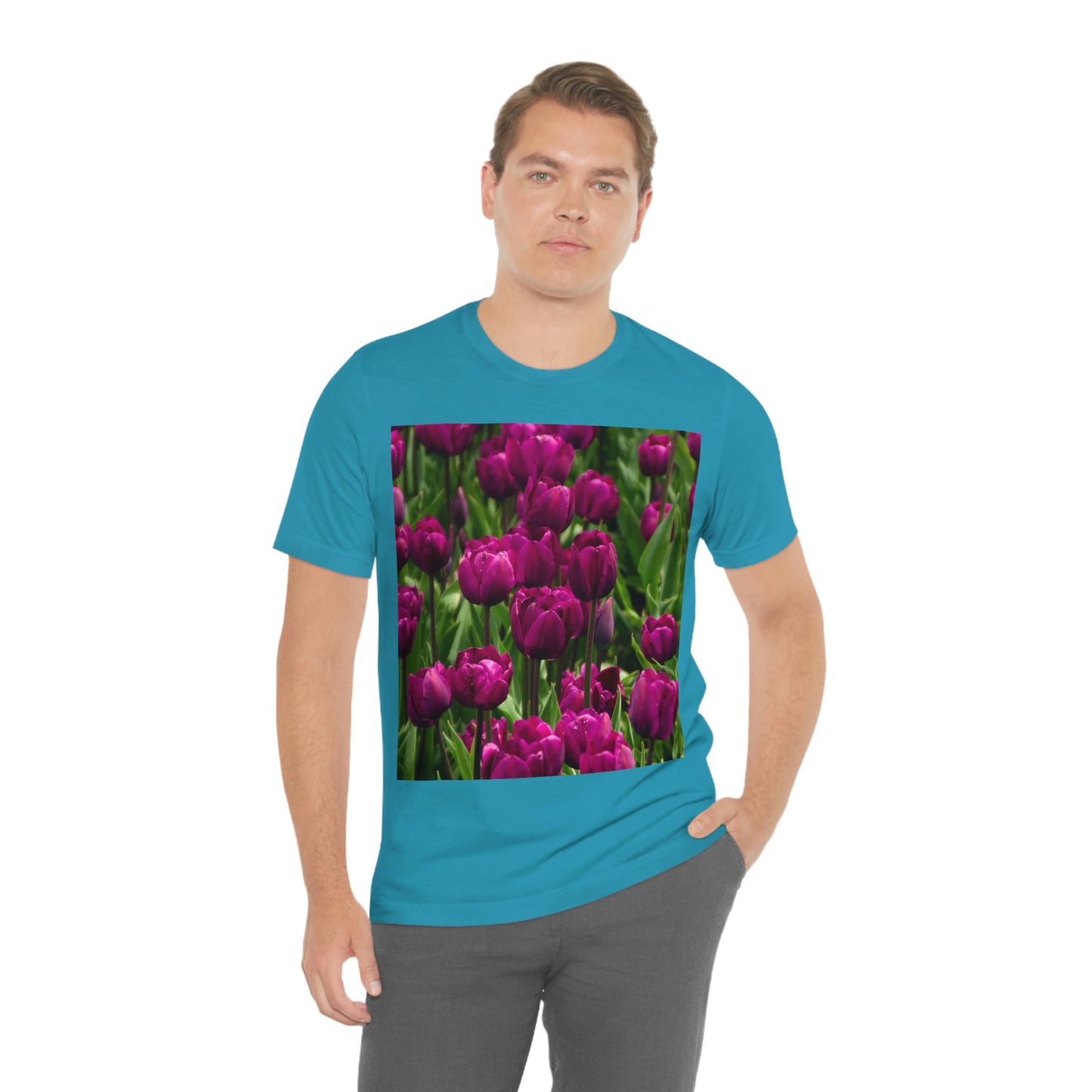 Flowers 20 Unisex Jersey Short Sleeve Tee