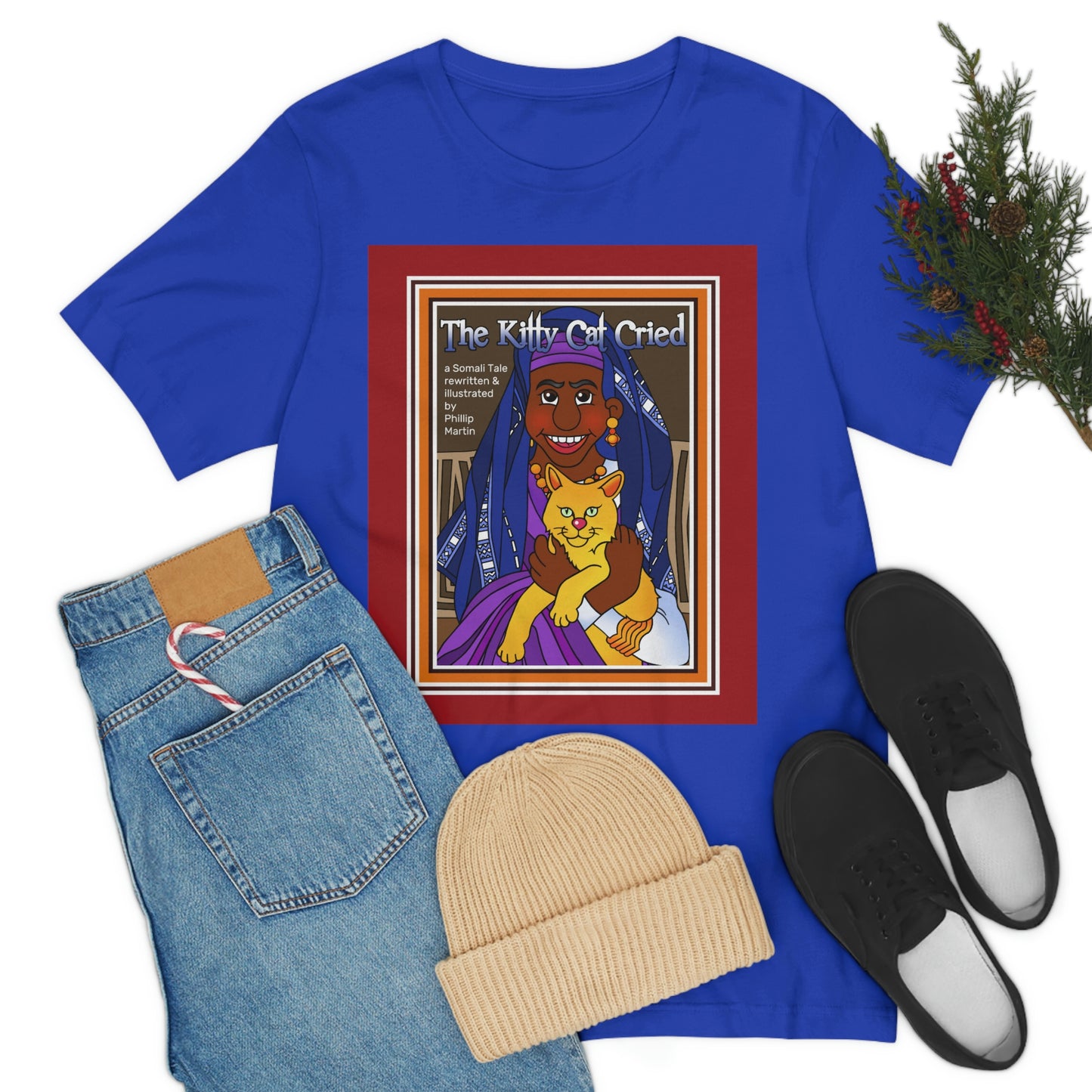 The Kitty Cat Cried Unisex Jersey Short Sleeve Tee