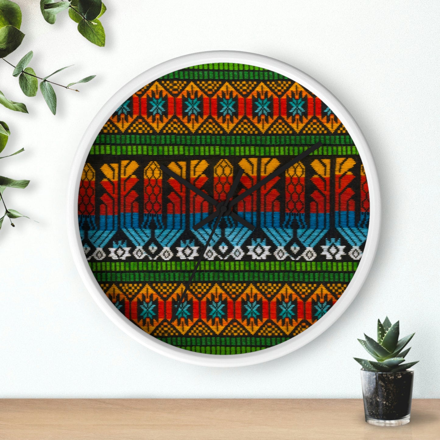 A Pack of Lies Fabric!! Wall Clock
