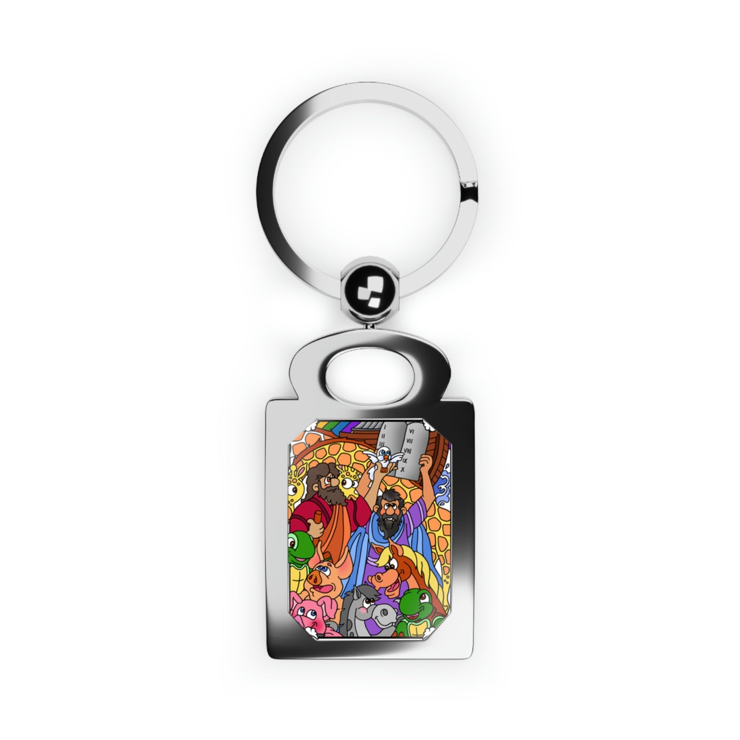 Hark and Harold Angel Sing! Rectangle Photo Keyring