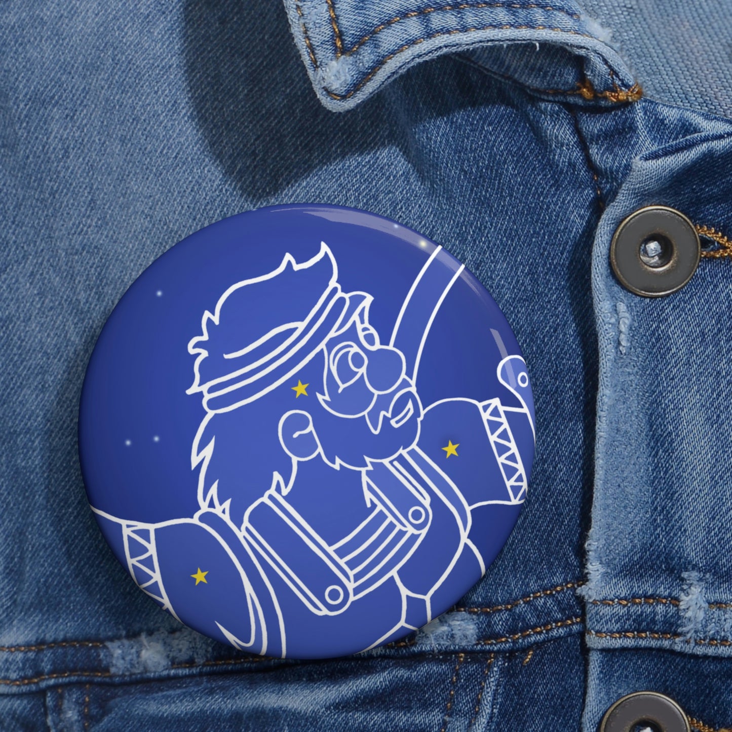 Triple Gratitude with Assorted Monsters!! Custom Pin Buttons