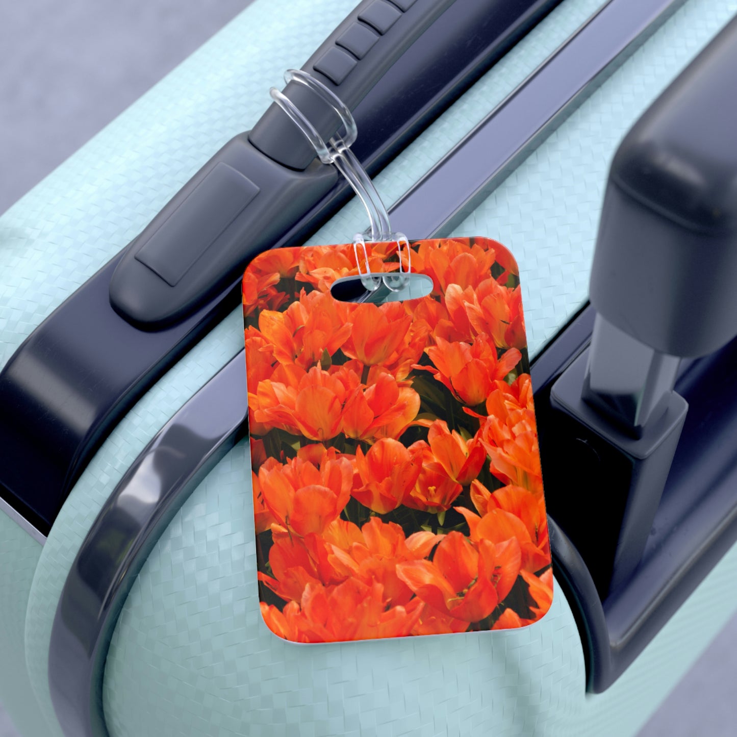Flowers 03 Bag Tag