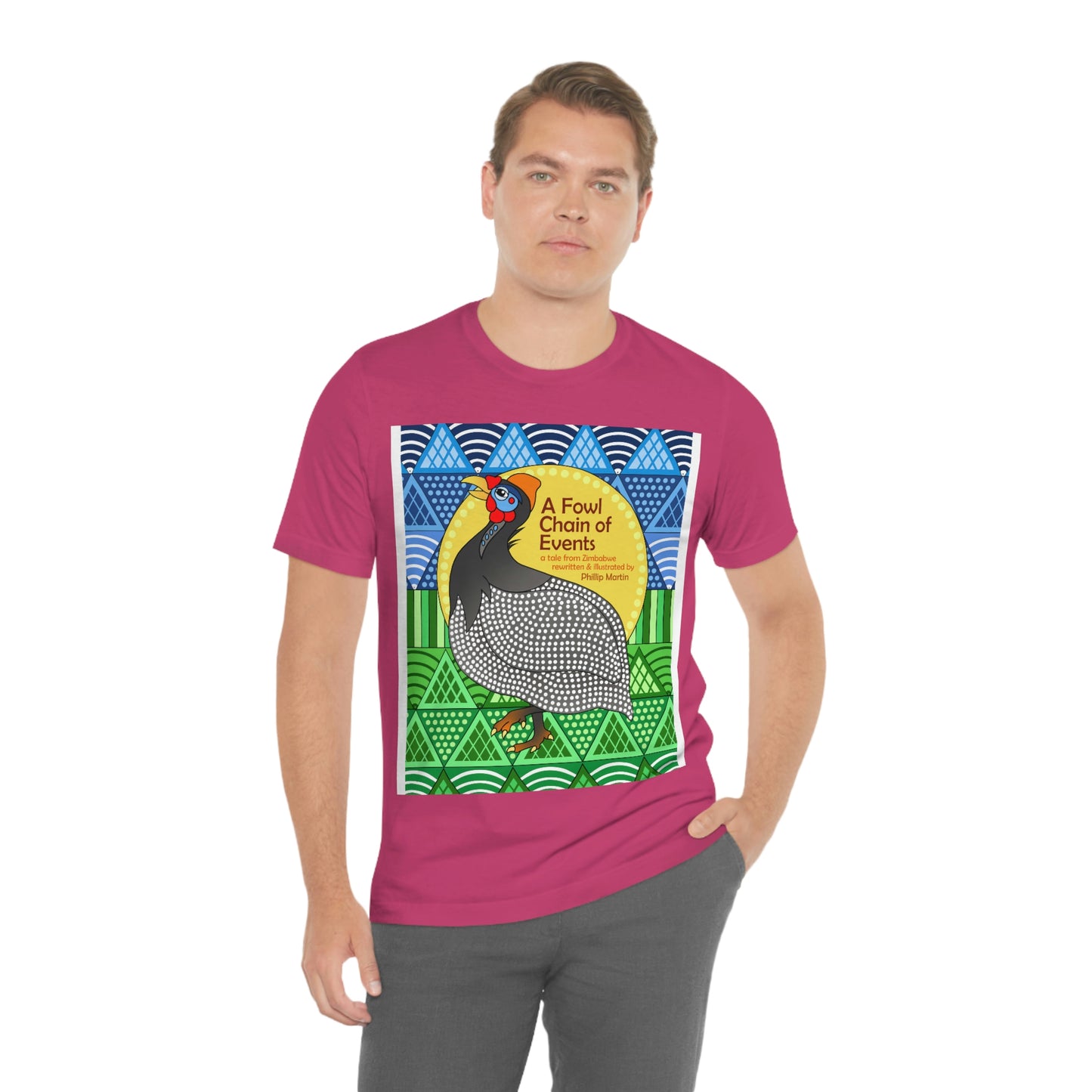A Fowl Chain of Events Unisex Jersey Short Sleeve Tee
