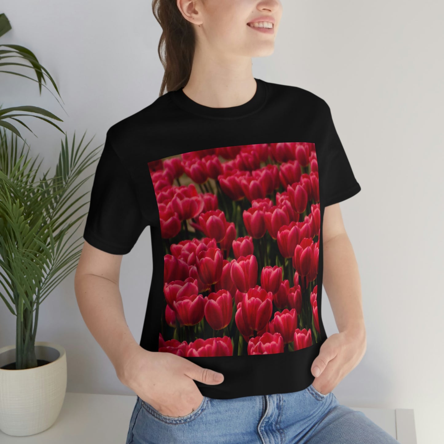 Flowers 15 Unisex Jersey Short Sleeve Tee