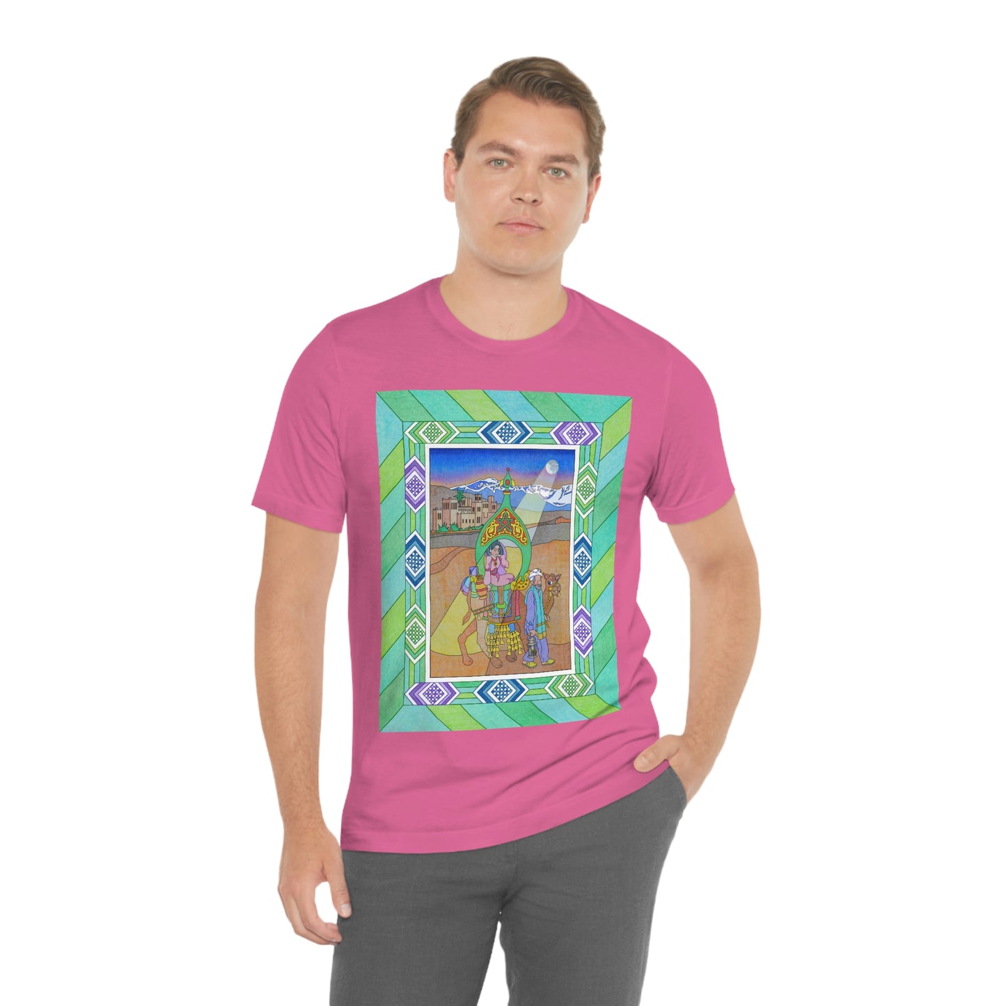 The Stone at the Door! Unisex Jersey Short Sleeve Tee