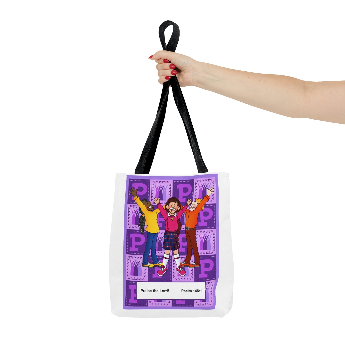 The Bible as Simple as ABC P AOP Tote Bag